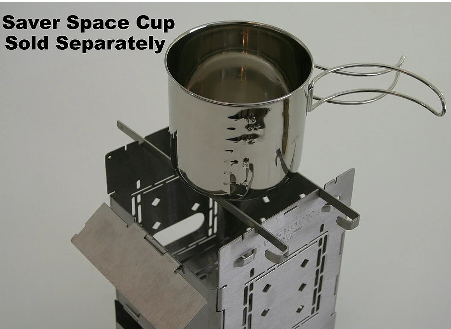 Firebox 5" Ti G2 Folding Firebox Stove – Bild 3