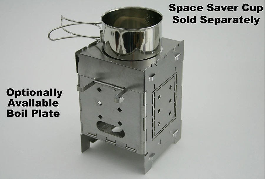 Firebox 5" Ti G2 Folding Firebox Stove – Bild 6