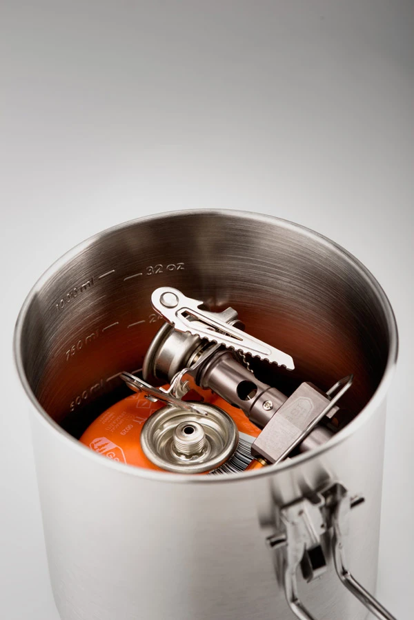 GSI Outdoors Glacier Stainless 1.1 L Boiler – Bild 2