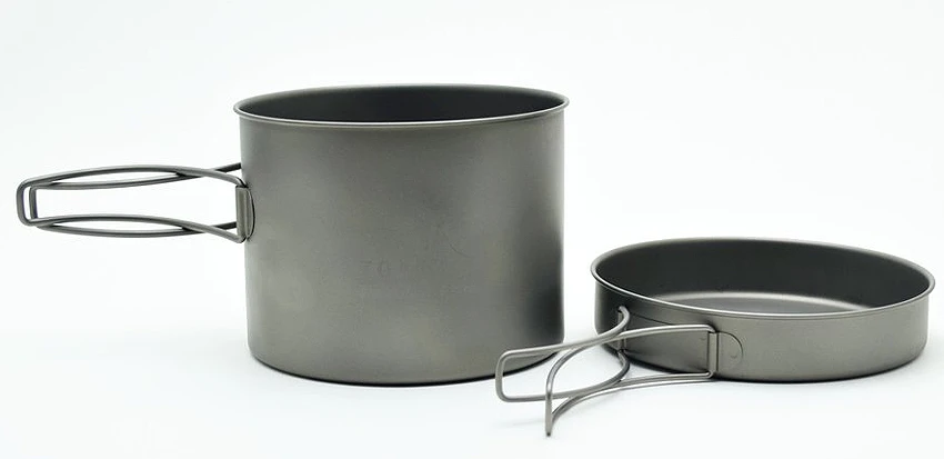 Toaks Titanium 1300ml Pot With Pan – Bild 3