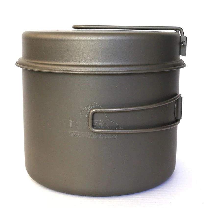 Toaks Titanium 1600ml Pot With Pan