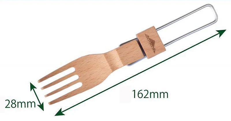 Evernew Forestable Folding Fork – Bild 2