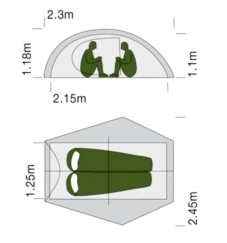 Exped Mira II HL – Bild 5