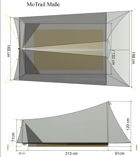Tarptent MoTrail Mit Front Und Rearpole – Bild 9