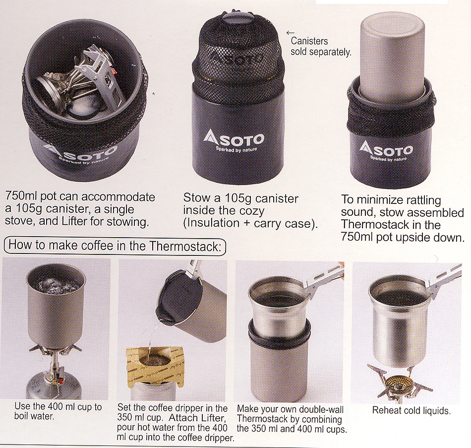 SOTO Thermostack Cook Set Combo – Bild 4