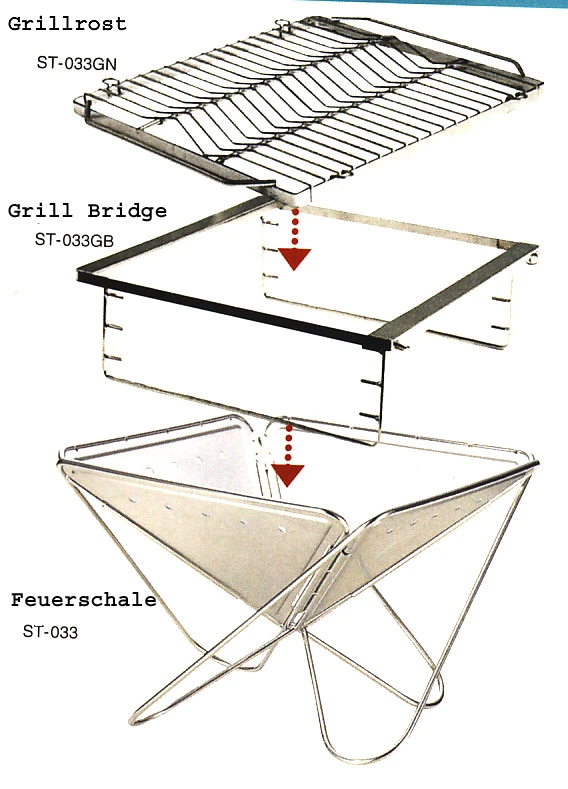 Snowpeak Fireplace Grill Net Pro (M)rev – Bild 2