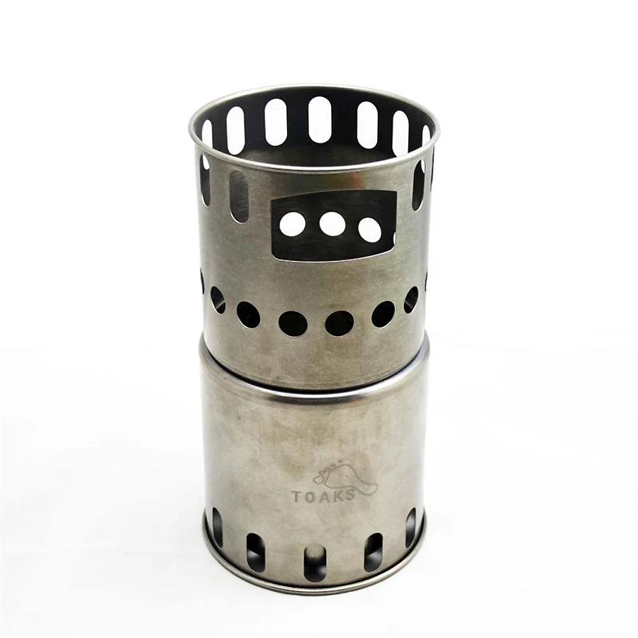 Toaks Titanium -Backpacking Wood Burning Stove Small