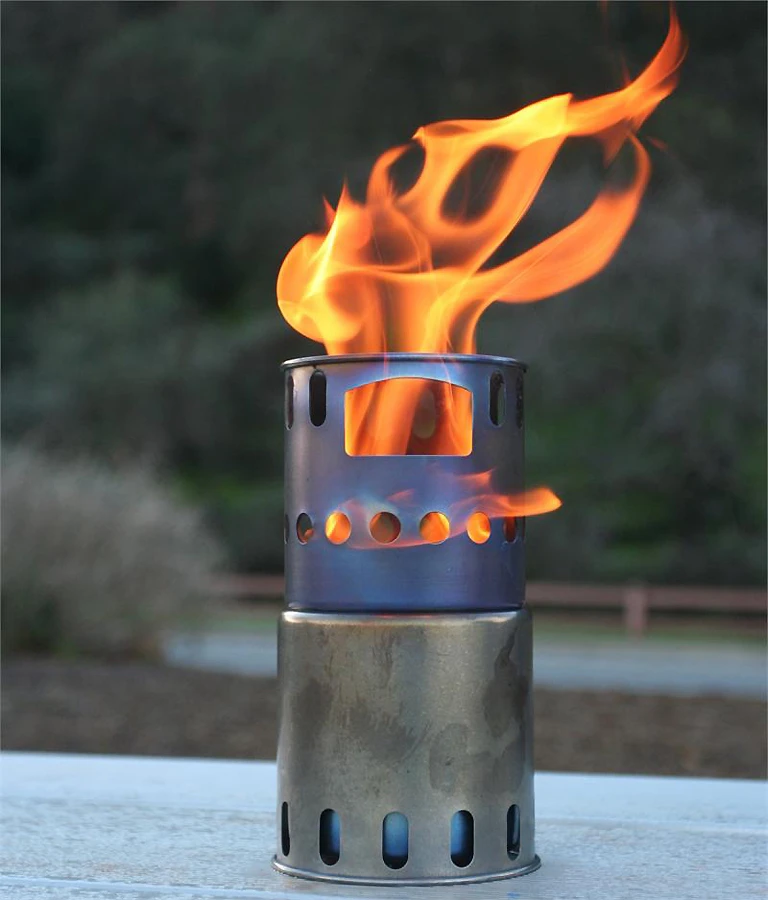 Toaks Titanium -Backpacking Wood Burning Stove Small – Bild 4