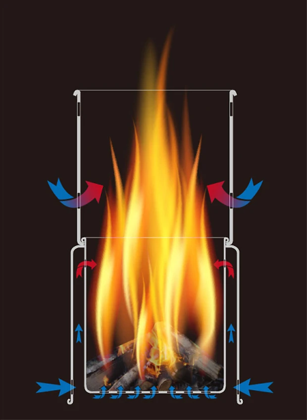 Toaks Titanium -Backpacking Wood Burning Stove Small – Bild 5