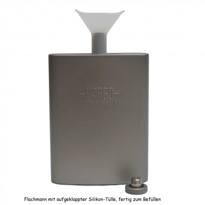 Vargo Flachmann Titanium – Bild 2