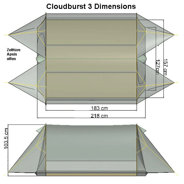 Tarptent Cloudburst 3 – Bild 6