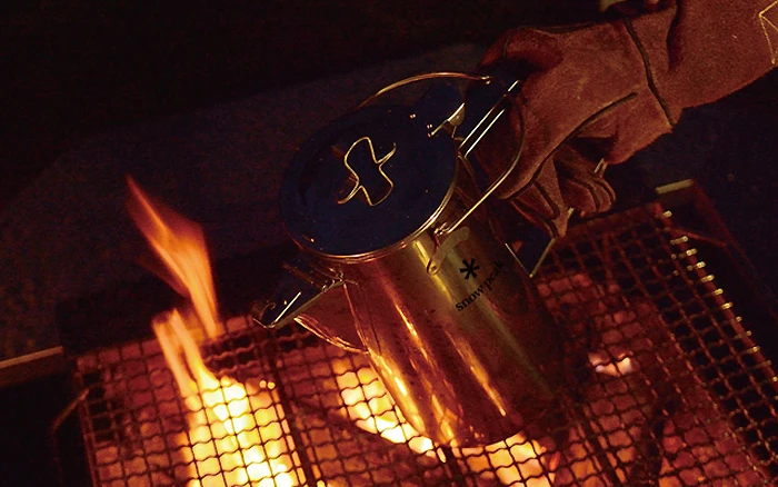 Snowpeak Kaffeekanne Edelstahl – Bild 4