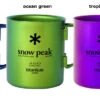 Snowpeak Titanium Double 450 Mug Ocean Green