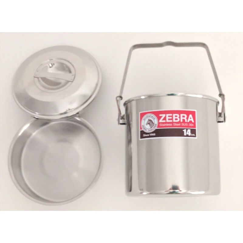 Firebox Zebra 14 Cm Stainless Steel Pot Mod