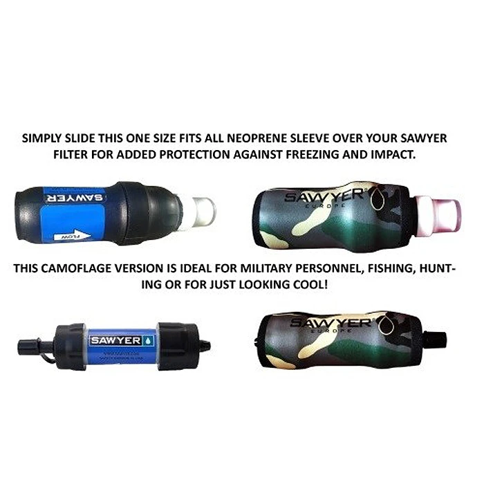 Sawyer Thermal Sleeve Mini Filter Camo – Bild 2