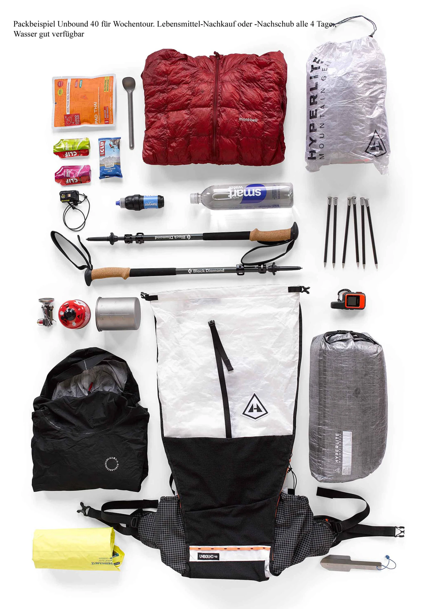 Hyperlite Mountain Gear Unbound 40 Black – Bild 5